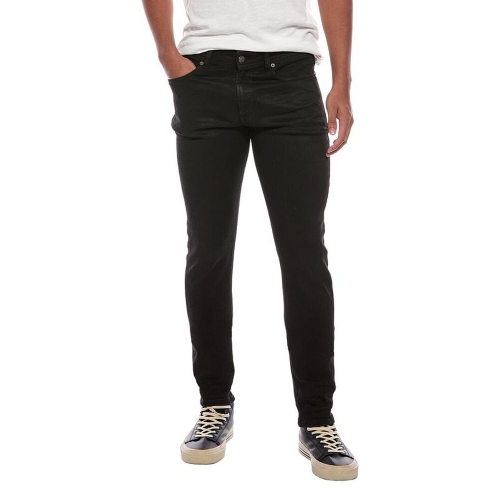 Diesel Mens  Slim Solid Jean, Black